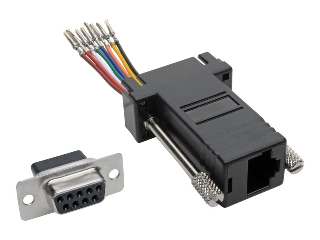 EATON TRIPP LITE SERIES DB9 TO RJ45 MODULAR SERIAL ADAPTER (F/F), RS ...
