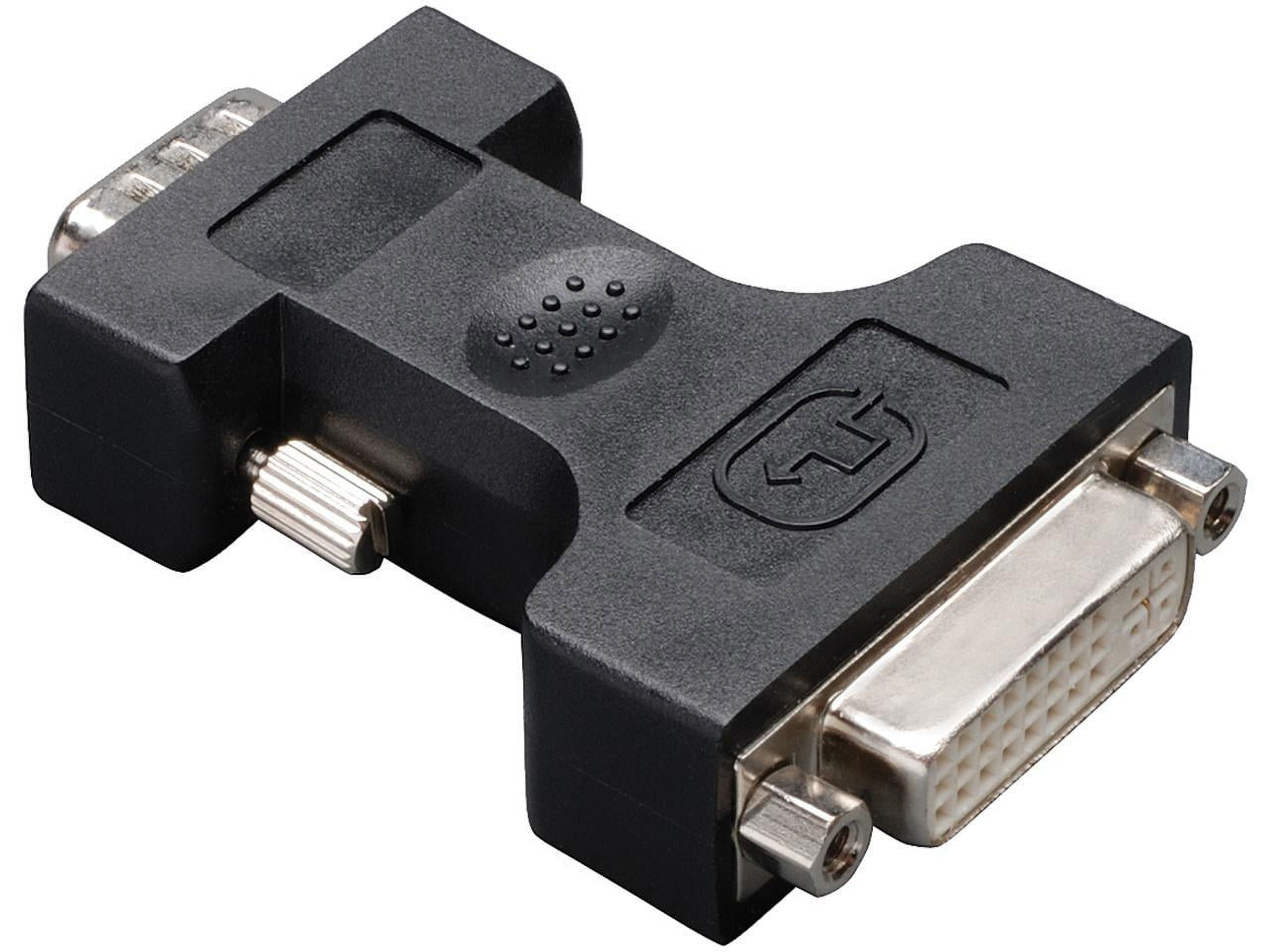 Tripp Lite DVI to VGA Cable Adapter, DVI-I to HD15 F/M (P126-000)