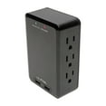thumbnail image 1 of Tripp Lite Direct Plug-In Surge Protector Side Load 6 Outlet & 2 USB Ports, 1 of 8