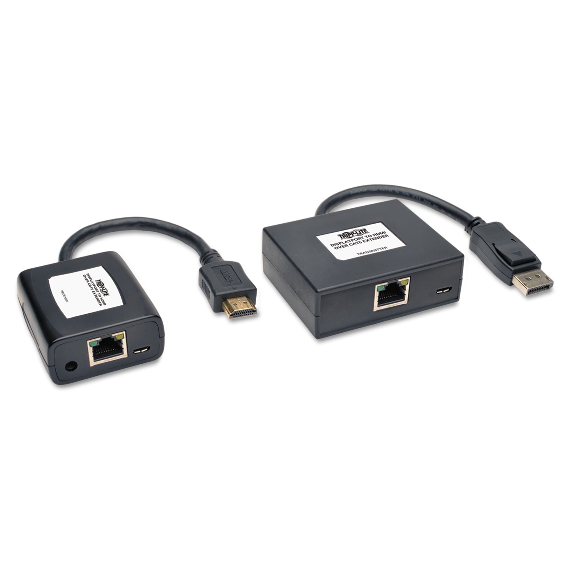 Tripp Lite DisplayPort to HDMI Over Cat5/6 Active Extender Kit