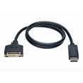 thumbnail image 1 of Tripp Lite 3ft DisplayPort to DVI Cable Adapter, Converter for DP-M to DVI-I-F, 1 of 2