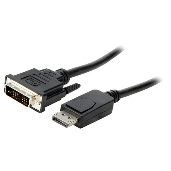 Tripp Lite DisplayPort to DVI-D Adapter Cable DP w/ Latches M/M 1080p 3ft (P581-003)