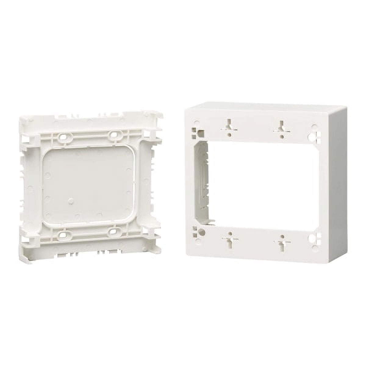 Tripp Lite Double-Gang Surface-Mount Junction Box, Cat5e/6/6a, USB ...