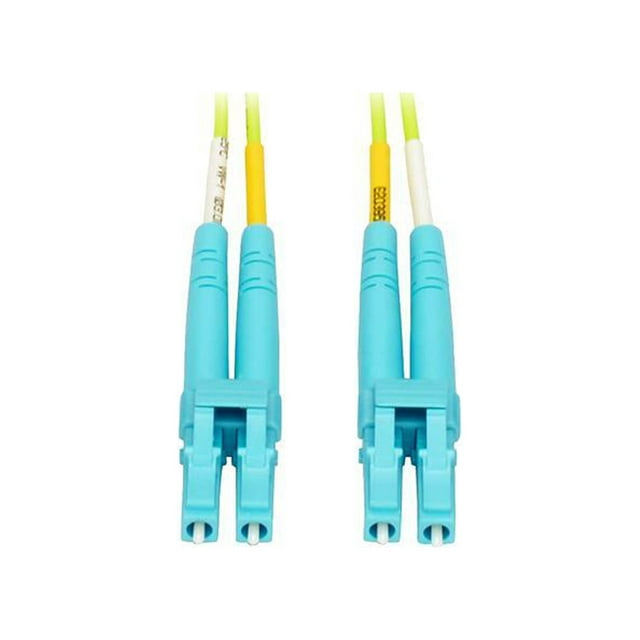 Tripp Lite Duplex Multimode Fiber Patch Cable OM5 LC to LC 50/125 100Gb 2M (N820-02M-OM5)