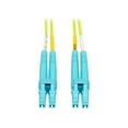 thumbnail image 1 of Eaton Tripp Lite Series 100G Duplex Multimode 50/125 OM5 LSZH Fiber Optic Cable (LC/LC), Lime Green, 5 m - Patch cable - LC multi-mode (M) to LC multi-mode (M) - 5 m - fiber optic - duplex - 50 / 125 micron - IEEE 802.3ae/OM5 - lime green, 1 of 5