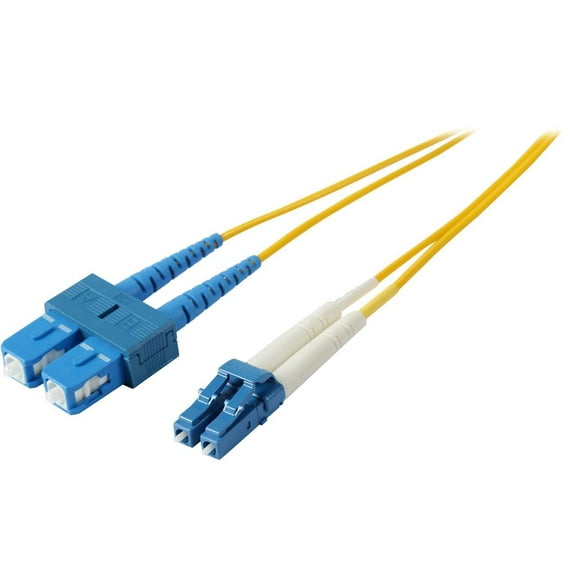 Tripp Lite Duplex Singlemode 8.3/125 Fiber Patch Cable (LC/SC), 10M (33-ft.)(N366-10M)