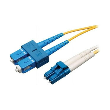 Tripp Lite Duplex Singlemode 8.3/125 Fiber Patch Cable (LC/SC), 2M (6-ft.)(N366-02M)