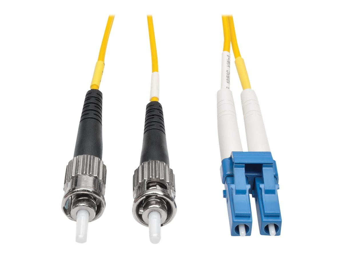 Tripp Lite 3ft Duplex Singlemode 8.3/125 Fiber Patch Cable (LC/ST)