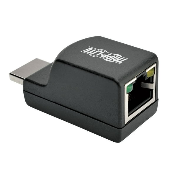 Eaton Tripp Lite Series HDMI over Cat5/6 Passive Extender, Low-Profile Remote Receiver for Video/Audio, Up to 100 ft. (30 m), TAA - 1 Output Device - 100 ft Range - 1 x Network (RJ-45) - 1 x USB - ...