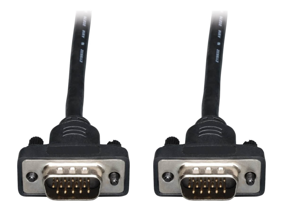 Tripp Lite 25ft Low-Profile VGA Coax High Resolution Monitor Cable (HD15 M/M)