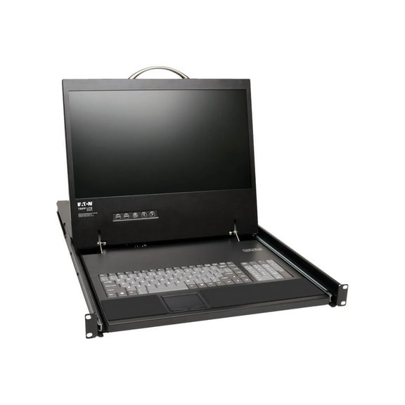 Tripp Lite 16-Port Cat5 1U Rack-Mount 1+1 User Console KVM Switch with 19-in. LCD and IP Remote Access (B070-016-19-IP)