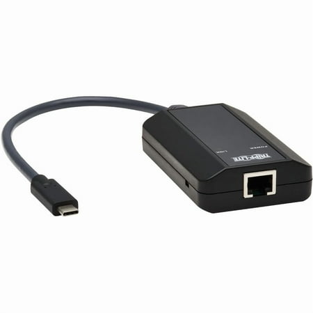 Tripp Lite by Eaton NetDirector USB-C Server Interface Unit with Virtual Media Support (B064 Series), TAA - 1 x USB Type C - Male - 1 x RJ-45 Network - Female - 1920 x 1200 Supported - Black - TAA ...