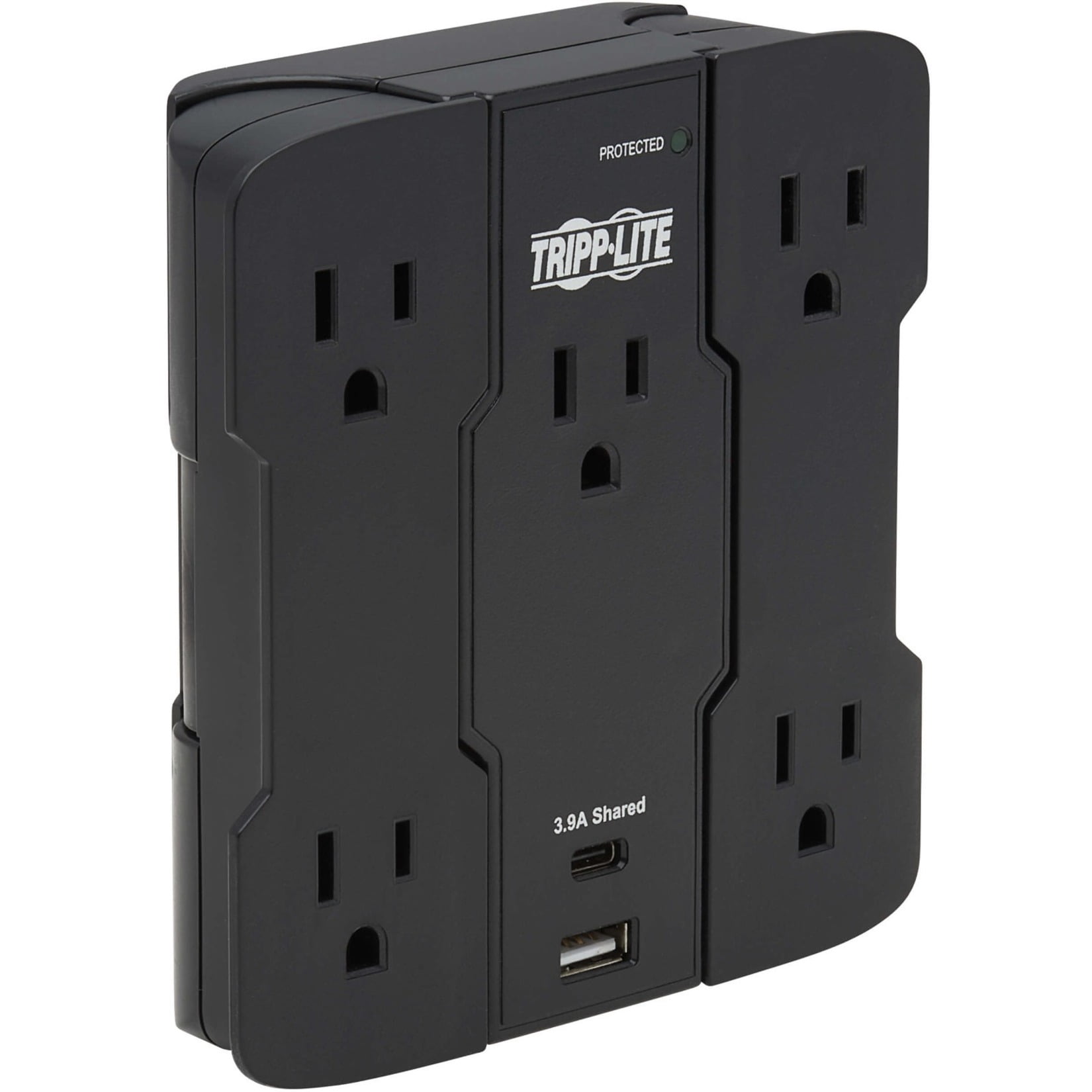 Tripp Lite Safe-IT Surge Protector 5-Outlet USB-A/USB C 5-15P SK5BUCAM