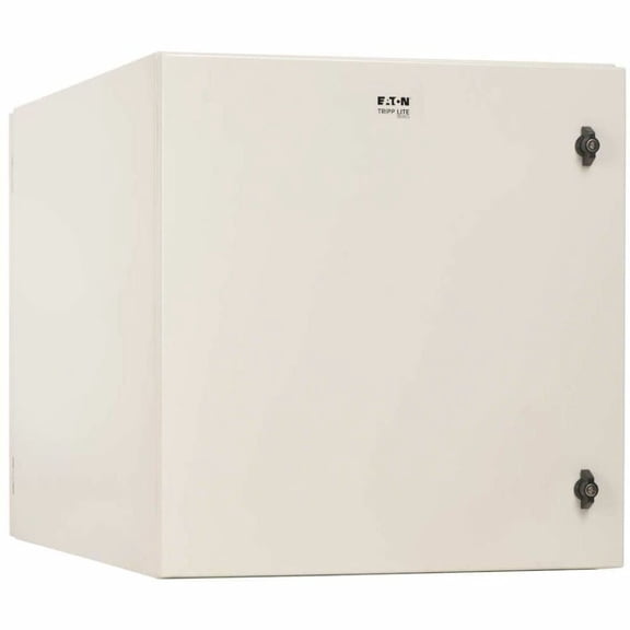 Tripp Lite by Eaton SmartRack Industrial Enclosure with Locks - NEMA 4, Wall Mount, Heavy-Duty Metal Construction, 32.5 in. Depth, 12U, Gray (srn4g12uhd)