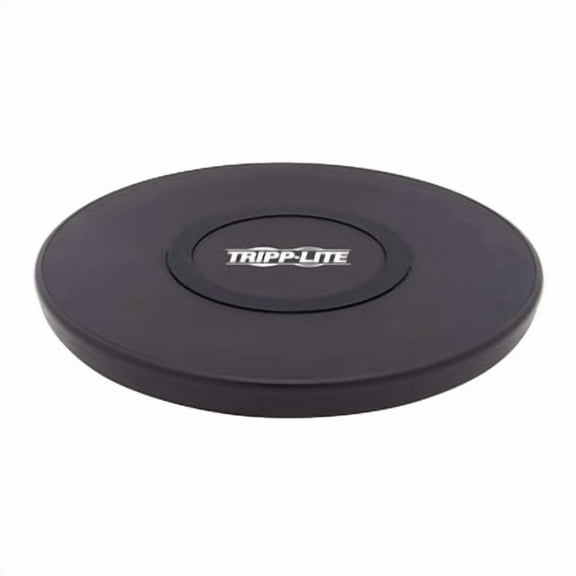 Eaton Tripp Lite Series Wireless Phone Charger - 10W, Qi Certified, Apple and Samsung Compatible, Black - Wireless charging pad - 10 Watt - 1.1 A - black - for P/N: U280-W01-QC3-1, U280-W02-A1C1