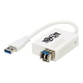 thumbnail image 1 of Tripp Lite Ethernet Adapter USB 3.0 Singlemode Fiber Optic LC Transceiver 5km, 1 of 7