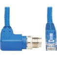 thumbnail image 1 of Tripp Lite Ethernet Cable M12 XCode Cat6 1G UTP Right-Angle M12 RJ45 M/M 3M, 1 of 6