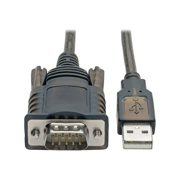 Tripp Lite FTDI USB to Serial RS-232 Adapter Cable w/ COM Retention M/M 5ft (U209-005-COM)
