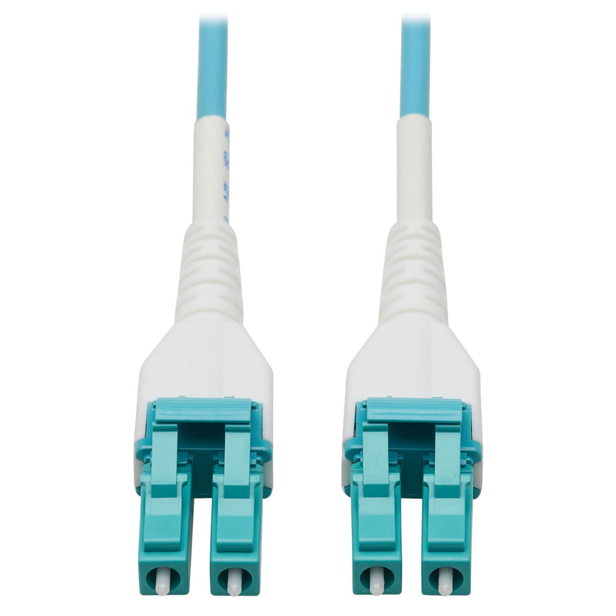 Tripp Lite Fiber Optic Cable 100g Duplex MultiMode 50/125 Om4 Armored (lc/lc Duplex M/m), Lszh, Aqua, 50 M (164 Ft.) - Patch Cable - Lc Multi-Mode (m) to Lc Multi-Mode (m) - 50 M - Fiber Optic