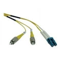 thumbnail image 1 of Tripp Lite Fiber Optic Duplex Patch Cable - 2 X Lc Male - 2 X Fc Male - 6.56ft - Yellow (n37802m), 1 of 2