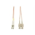 thumbnail image 1 of Tripp Lite Fiber Optic Duplex Patch Cable - SC Male - LC Male - 42.65ft - Orange, 1 of 2