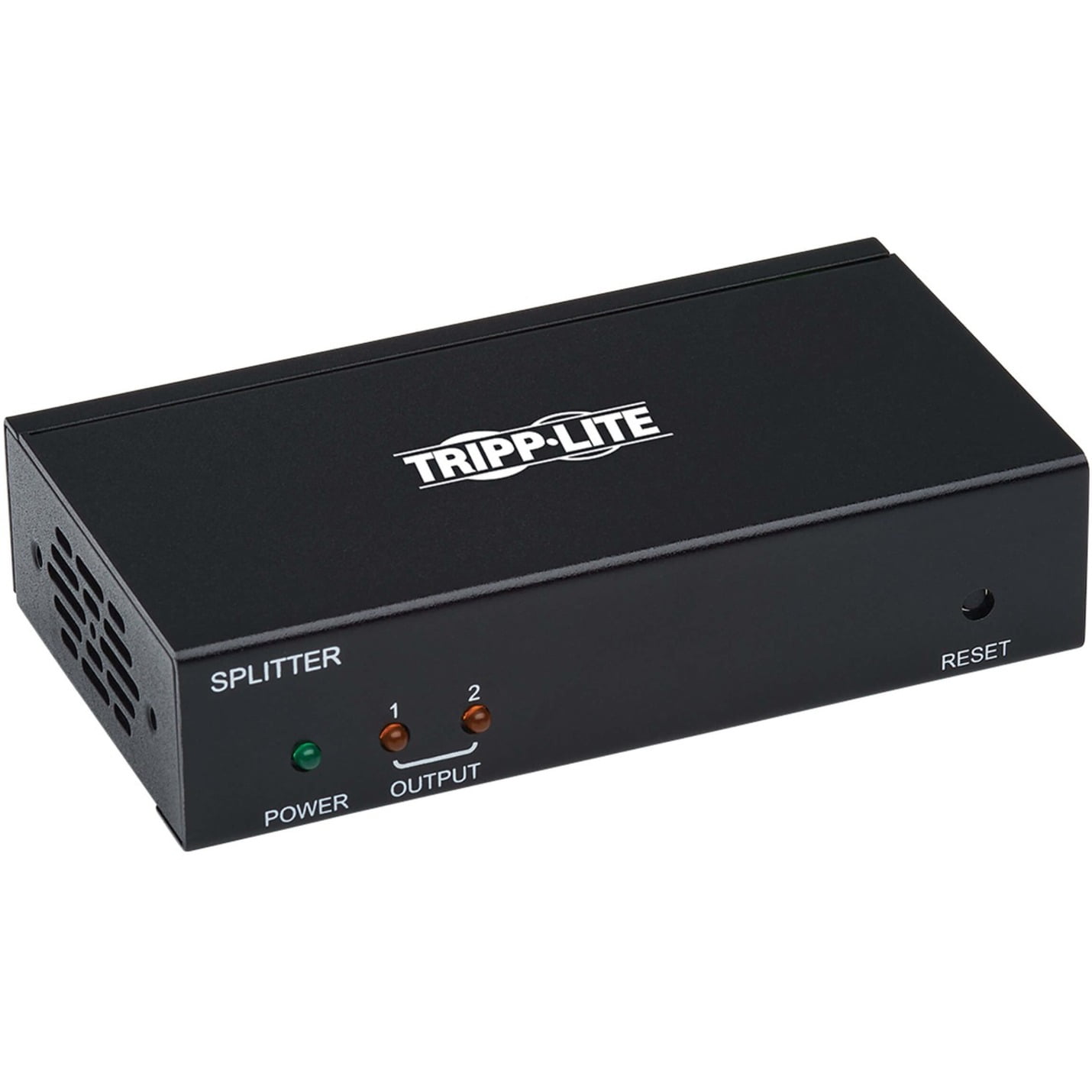Tripp Lite HDMI Over Cat6 Extender Splitter 2-Port w/ PoC 4K@60Hz 4:4:4, HDR, TAA