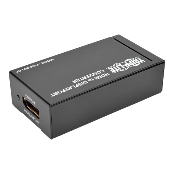 Tripp Lite HDMI / DVI to DisplayPort Active Video Converter F/F 1080p - Functions: EDID Recorder, Signal Conversion - 1920 x 1200 - DisplayPort - External