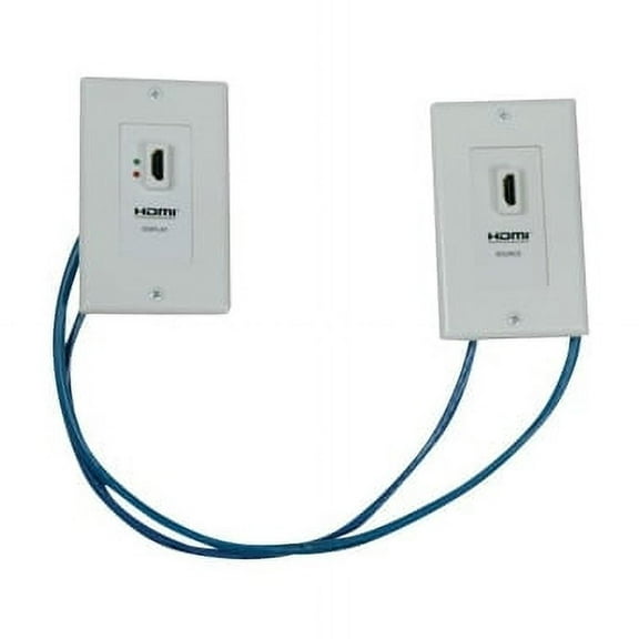 Tripp Lite by Eaton HDMI over Dual CAT-5/CAT-6 Extender Wallplate Kit with Transmitter and Receiver, TAA Compliant, P167-000