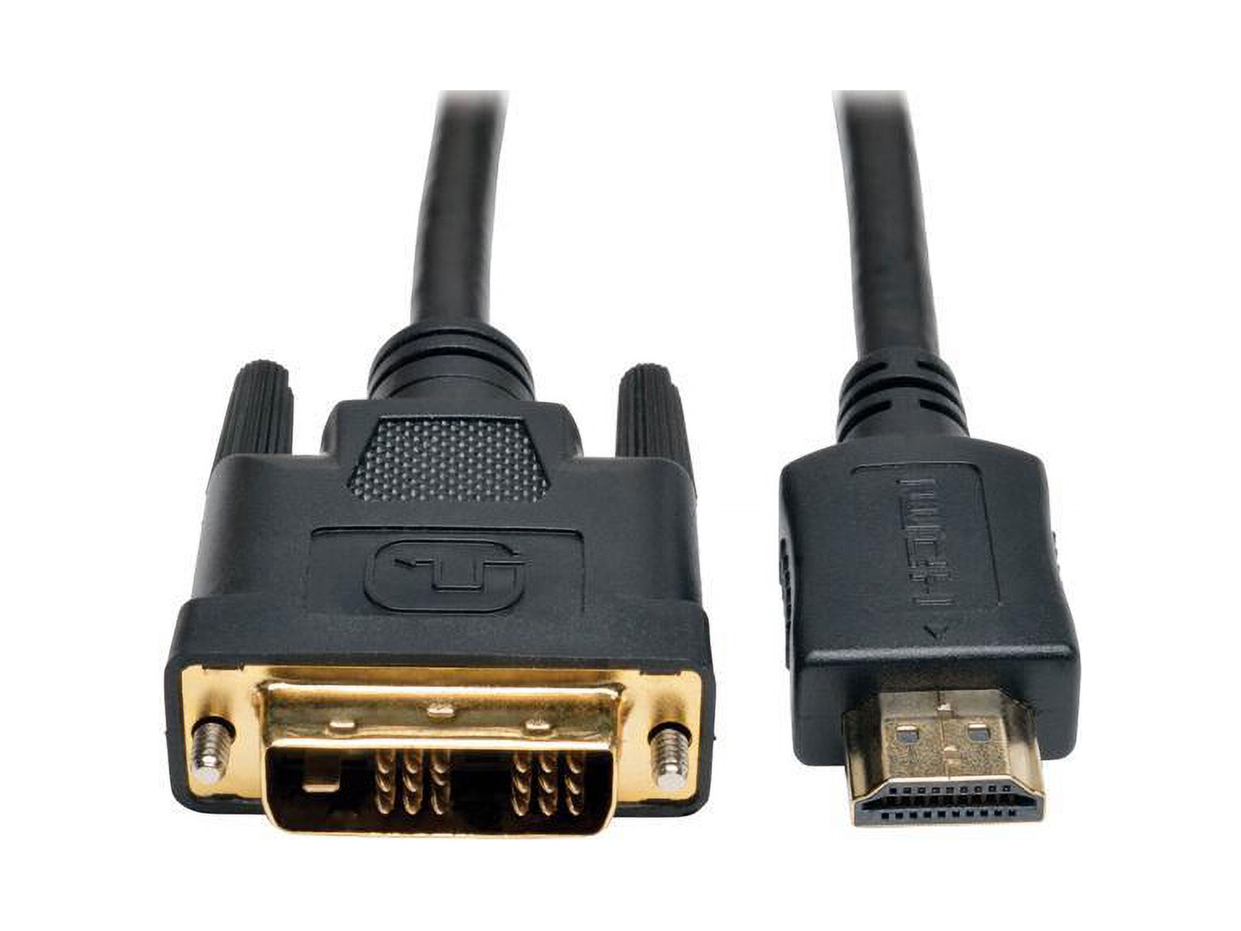 Tripp Lite HDMI to DVI Cable, Digital Monitor Adapter Cable (HDMI to DVI-D M/M), 1080P, 6-ft. (P566-006) - image 1 of 5