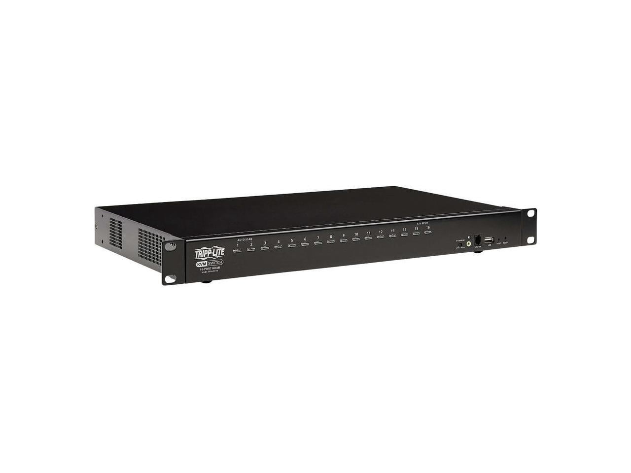 Tripp Lite Hdmi/Usb Kvm Switch 16Port Audio/Video Usb Peripheral Sharing 1U