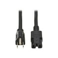 thumbnail image 1 of Tripp Lite 4ft Heavy-Duty Power Cord, 15A,14AWG (NEMA 5-15P to IEC-320-C15), 1 of 5
