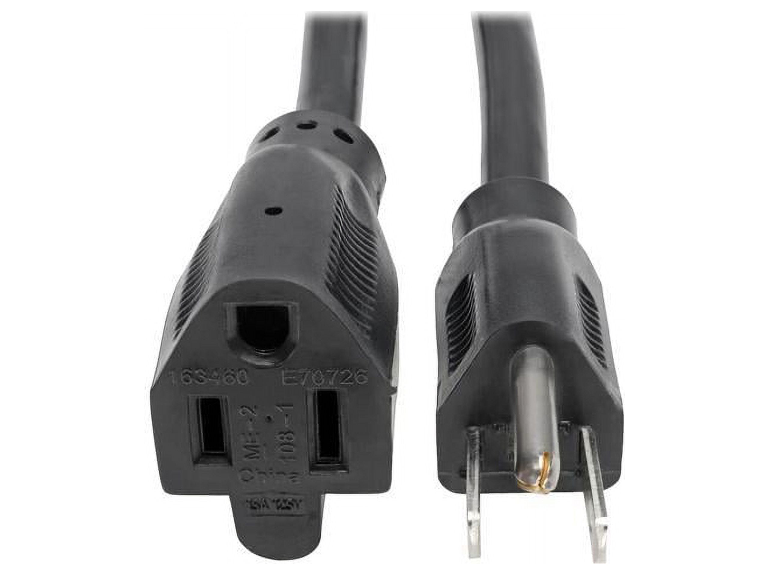 Tripp Lite Heavy-Duty Power Extension Cord, 15A, 14AWG (NEMA 5-15P to NEMA 5-15R), 10-ft. (P024-010)