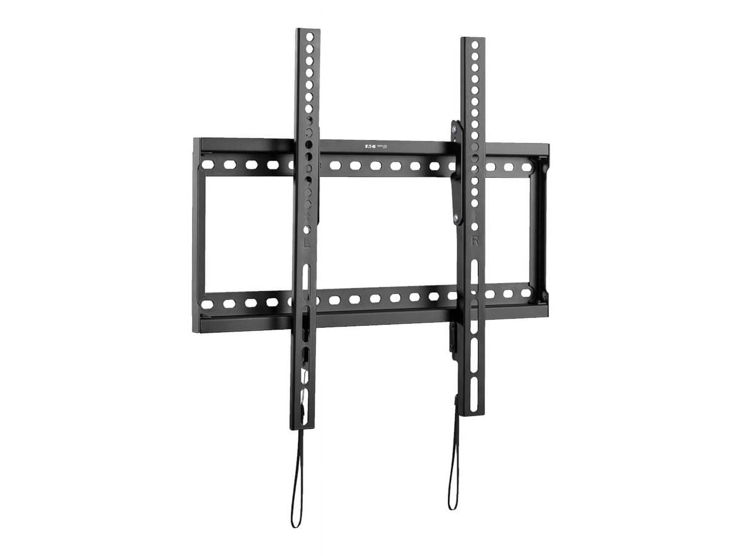 Heavy-Duty Black Steel Tilt Wall Mount for 26-70" Displays