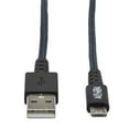 thumbnail image 1 of Tripp Lite Heavy Duty Type-a To Micro-b Sync Cable Androids 3ft 3' - Cable - Micro-Type B (m) To (m) - 2.0 - 3 Ft - Stranded - Gray, 1 of 5