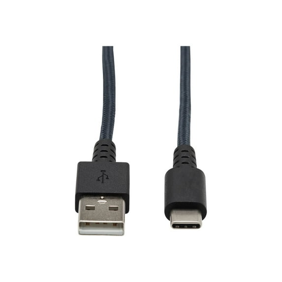 Tripp Lite Heavy Duty USB-A to USB C Charging Sync Cable for Androids M/M 10ft