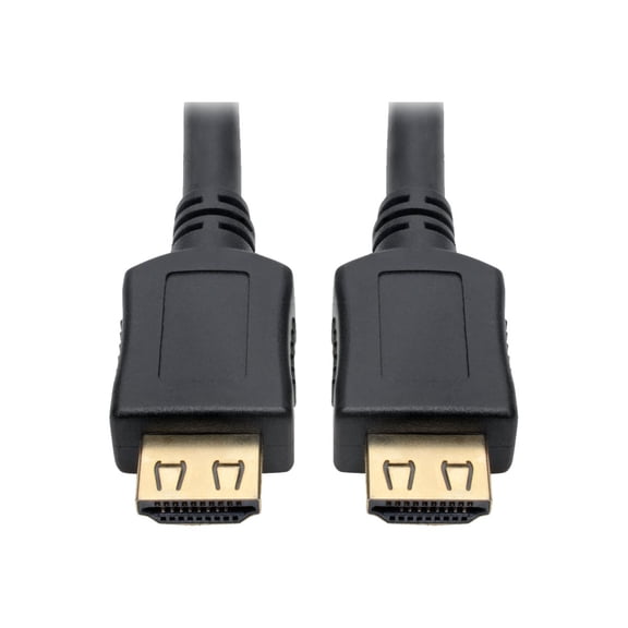 Tripp Lite High-Speed HDMI Cable w/ Gripping Connectors 4K M/M Black 12ft (P568-012-BK-GRP)