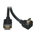 thumbnail image 1 of Tripp Lite P568-006-RA Black HDMI Gold Straight to Right-Angle Digital Video Cable Male to Male, 1 of 2