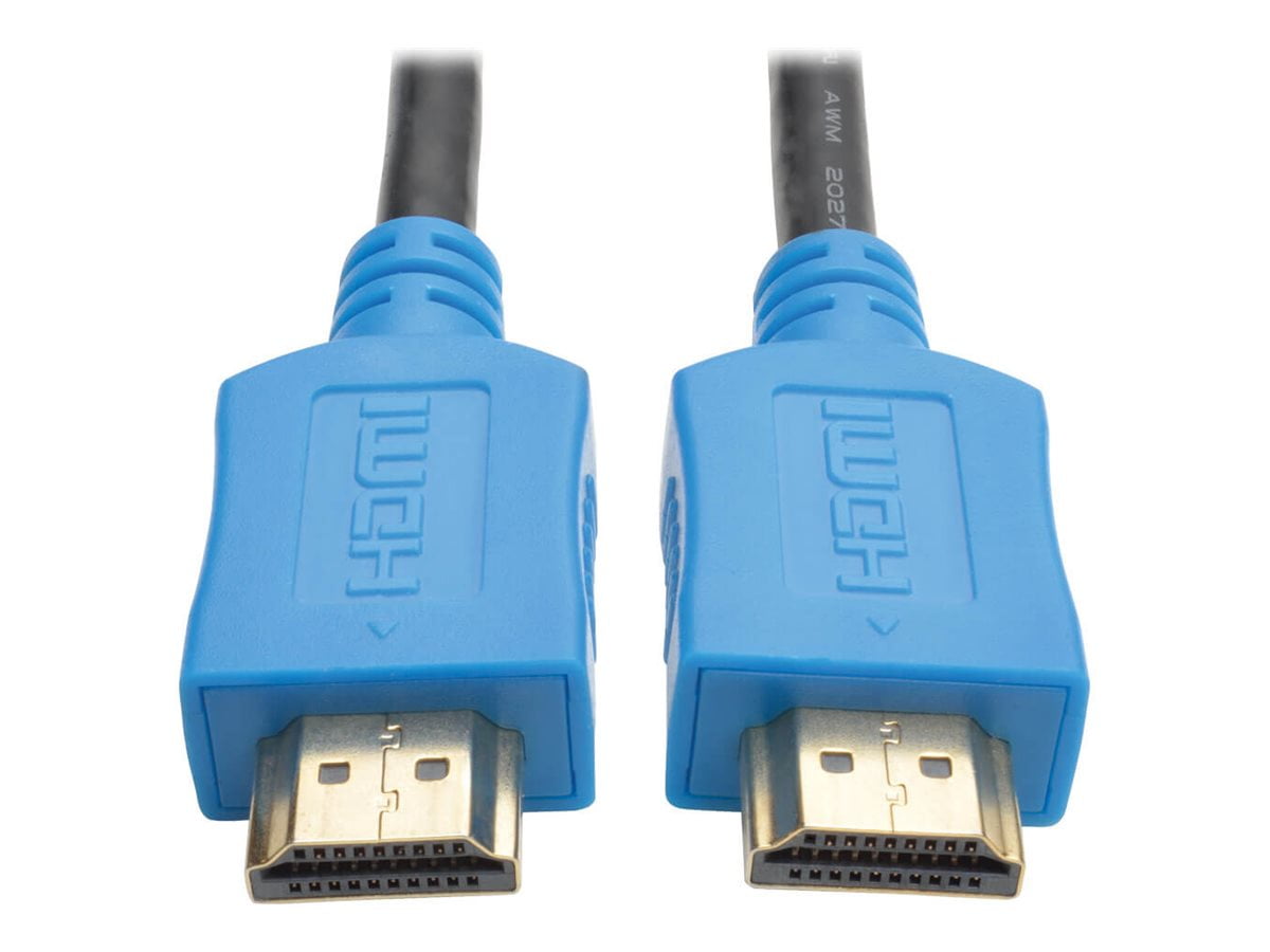 Tripp Lite 10ft High-Speed HDMI Cable with Digital Video and Audio, Blue