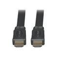 thumbnail image 1 of Tripp Lite High Speed HDMI Flat Cable, Ultra HD 4K x 2K, Digital Video with Audio (M/M), Black, 10-ft. (P568-010-FL), 1 of 2