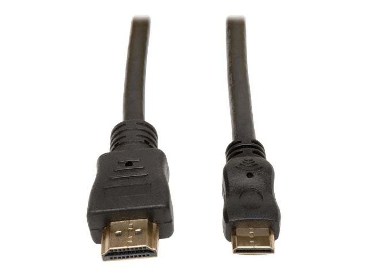 Tripp Lite High Speed with Ethernet HDMI to Mini HDMI Cable, 3', P571-003-MINI