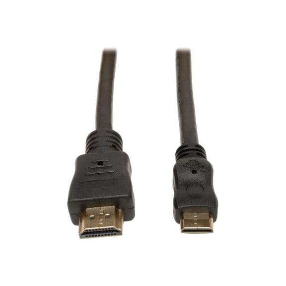 Tripp Lite High Speed with Ethernet HDMI to Mini HDMI Cable, 3', P571-003-MINI