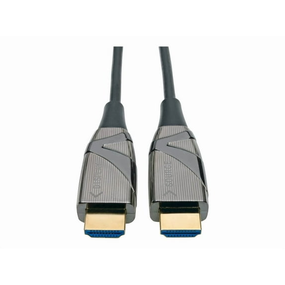 Tripp Lite High-speed Hdmi Cable Hdmi Fiber Aoc 4k @60hz 4:4:4 Black M/m 30m - Hdmi Cable - Hdmi Male To Hdmi Male - 98 Ft - Fiber Optic - Black - Active