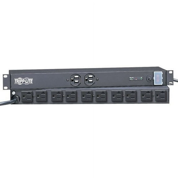 Tripp Lite Isobar 1U 12-Outlet (20A) Network Server Surge Protector, 3840 Joules