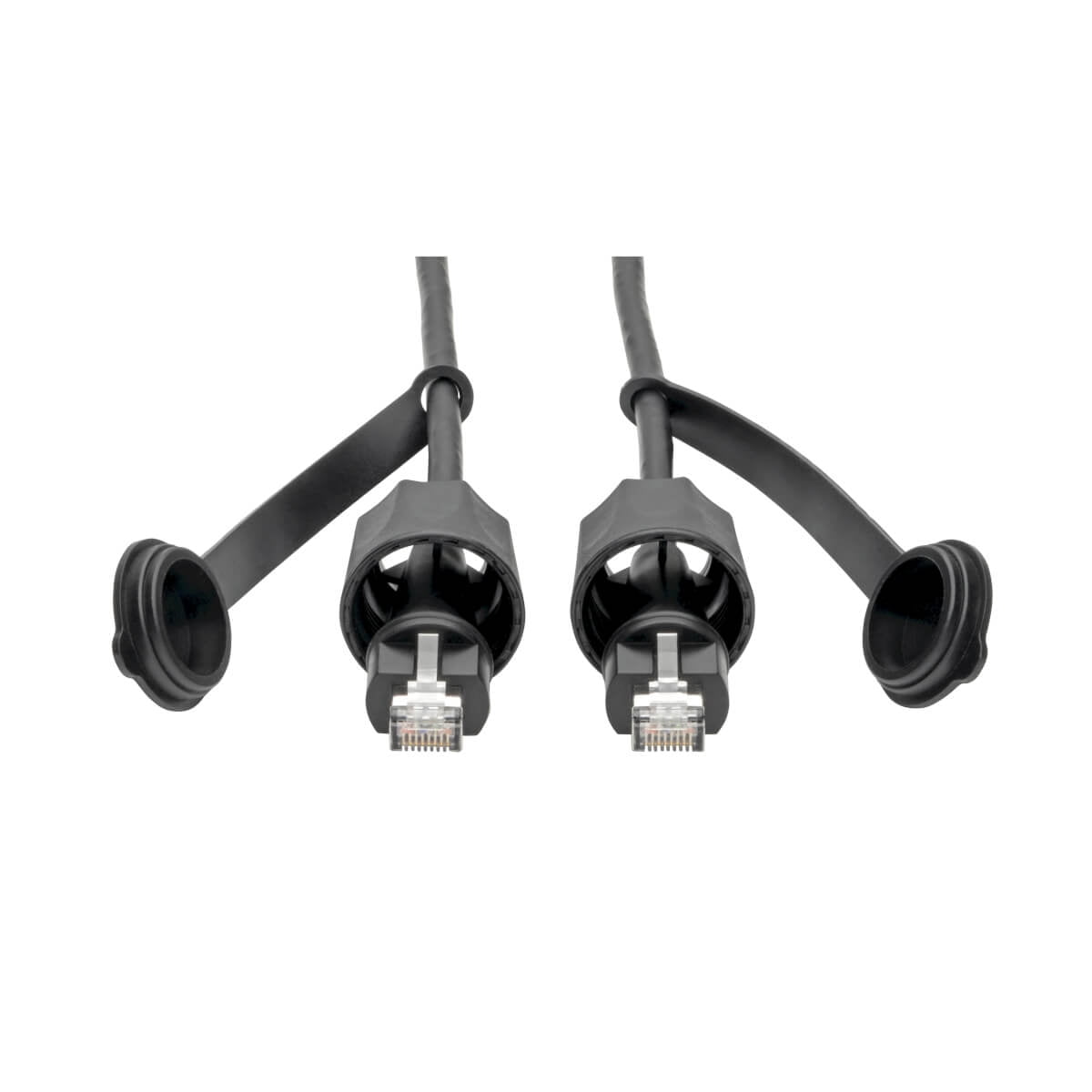 Tripp Lite Industrial Cat5e/Cat6 STP Patch Cable, RJ45 M/M, CMX Outdoor, Ip68, 26 AWG, TAA Compliant, 10 ft. (3 m), RJ-45 (M) to RJ-45 (M)