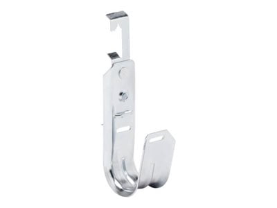 Tripp Lite J-Hook Cable Support 2" Batwing Galvanized Steel 25 Pack NCMJHC2025