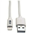 thumbnail image 1 of Tripp Lite Lightning Usb Cable for Iphone/Ipad/Ipod Touch White (M100-003-Wh), 1 of 5