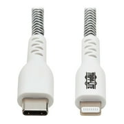 Tripp Lite M102006HD Heavy-Duty USB-C to Lightning Cable M/M, 6 ft.