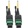thumbnail image 1 of Tripp Lite MTP/MPO (APC) SMF Fiber Patch Cable 12 Fiber QSFP+ 40/100Gbe 2M, 1 of 6