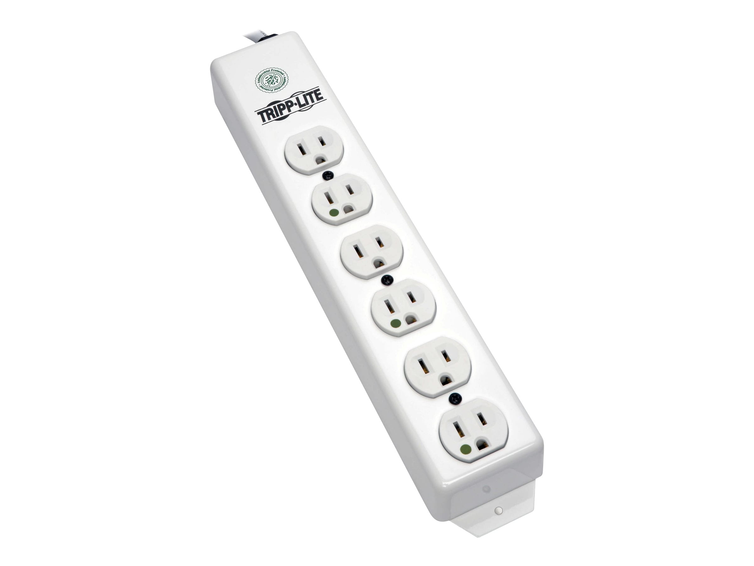 TRIPP LITE PS602HG 6 Outlets Power Strip 120V AC Input Voltage 1.5 ft. Cord Length