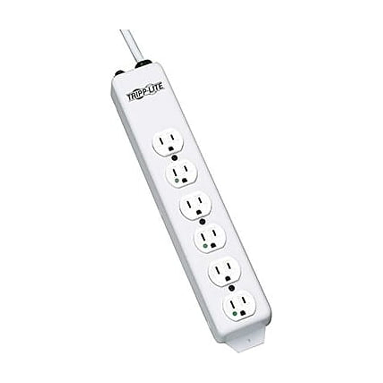 Tripp Lite Medical-Grade Power Strip with 6 Hospital-Grade Outlets, 15 ft. Cord, NOT for Patient-Care Vicinity – UL 1363 (PS-615-HG)